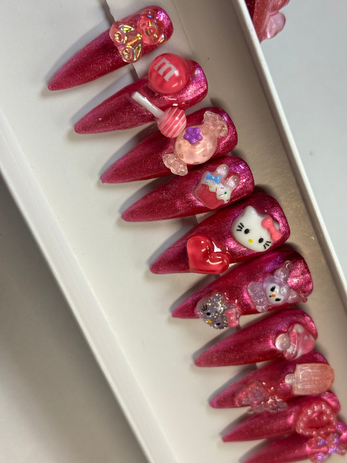 Hello Kitty Cute 3D Pink Stiletto